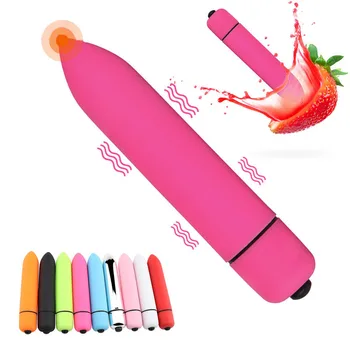 10-скоростной мини-вибратор-пуля для женщин, водонепроницаемый стимулятор клитора, фаллоимитатор, вибратор, секс-игрушки для женщин, секс-товары в подарок