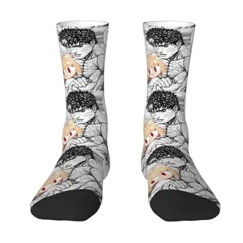 Берсерк С мужскими носками Neco Arc, Унисекс, забавные носки для девочек на весну, лето, осень, зиму