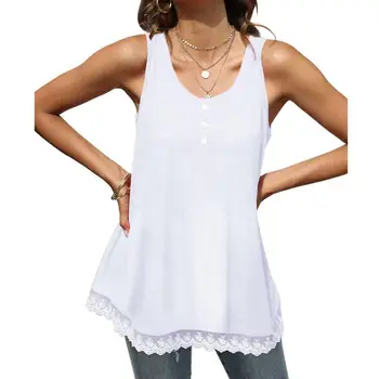 Блузка-пуловер Модная удобная летняя блузка Эстетически Красивая женская блузка с большим подолом Женская одежда